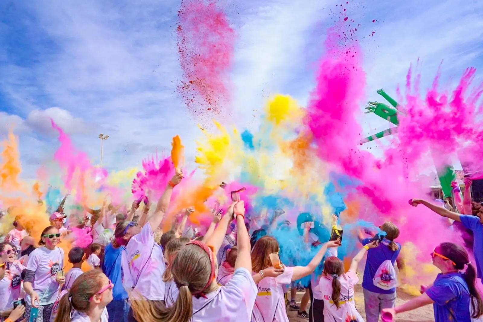 Le Color Run de Valras-Plage